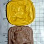 Cartoon Car -Flexible Push Food Mold-Cupcake Topper Candy Cake Clay Cookies Crafts
