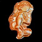 Teen Mermaid B-  Candy Cake Crafts Cookies- Silicone Mold