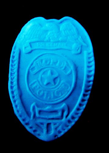 Badge Police Fire Rescue b-   Silicone Mold-  Cake Candy Cookies Fondant Crafts