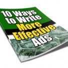 10 Ways to Better Ads
