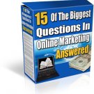 Top 15 Marketing FAQs