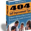 404 Self Improvement Tips
