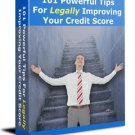 101 Powerful Tips for Legally Improving Your Credit Score
