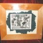 Original Framed Mixed Media Print B&W Photo Nyugen E. Smith