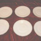 6 Baum Bros Porcelain Desert Plate Plates Dinnerware 6 Baum Bros Porcelain Desert Plate Plates Dinnerware