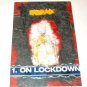 Original Framed Mixed Media Abstract Print Art Lockdown Nyugen E. Smith