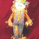 New Halloween Decor Scarecrow Straw & Fabric Doll Big New Halloween Decor Scarecrow Straw & Fabric Doll Big