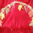 New Halloween Decor Straw Leaves Wreath Hanging