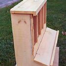 Solid Pine Art Craft Display Cabinet Toy