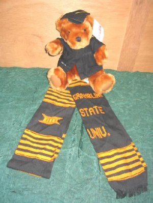 Grambling State University Graduation Bear Stole GSU 2002
