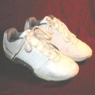 Nike White Leather Air Jordan  Boys 3Y = Women 4.5