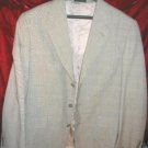 Nice Gray Diamanti Wool Suit Sports Jacket Fine Tailored Clothing Russia Sz 40