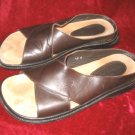 Mens Donald Pliner Sandals Brown Leather 12M Italy Mens Donald Pliner Sandals Brown Leather 12M Italy