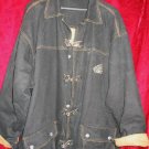 Geetz Thick Logo Winter Jacket Coat 3/4 Funky L Geetz Thick Logo Winter Jacket Coat 3/4 Funky L