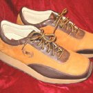 Retro Phat Farm Tan Brown Suede Leather Shoes US 10 EU 43