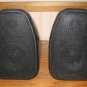 2 Techwood S8R Rear Surround Speakers Black Stereo