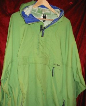 Nice LL Bean Pullover Windbreaker Jacket Shirt 2XL