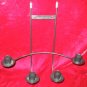 4 Wrought Iron Candle Holder Wall Hanging Pillar Sconce