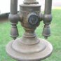 Original Antique / Vintage Colonial Brass Floor Lamp 3-Arm Eagle
