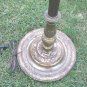 Original Antique / Vintage Brass Floor Lamp 3-Arm Torchiere 54"