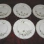 6 Vintage Mayfair Fine Bone China Dessert Plate England