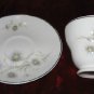 12pc Vintage Mayfair Fine Bone China Saucer Cup England