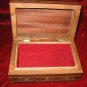 Handcfafted Walnut Inlaid Trinket wooden Jewelry Box