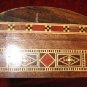 Handcfafted Walnut Inlaid Trinket wooden Jewelry Box