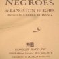 Vintage The First Book of Negroes Signed 1st Ed Langston Hughes