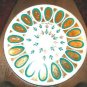 Vintage Fred Press Serv Wood Cheese Board Hand Carved