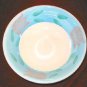 2 Vintage Ceramic Bowls Fruit Bowl Leaves Floral Italy