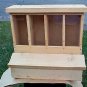 Solid Pine Art Craft Display Cabinet Toy