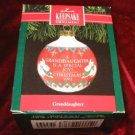 1991 Hallmark Keepsake Ornament Granddaughter QX229-9