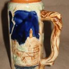 Vintage JAPAN Pioneer Ceramic Mini German Style Beer Stein Mug Cup