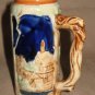 Vintage JAPAN Pioneer Ceramic Mini German Style Beer Stein Mug Cup