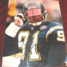 San Diego Chargers Leslie O'neal Signed Autograph COA