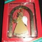 Forget me not Merry Christmas Daughter Ornament 18KGold