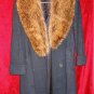 Womens Forstmann Alorna Fur Coat Wool Jacket Mink Sz 10