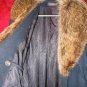 Womens Forstmann Alorna Fur Coat Wool Jacket Mink Sz 10