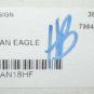 American Eagle Acrylic Canvas Painting 40"x52" Signed Frank Walcutt