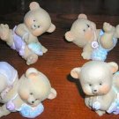 Retired Home Interiors Kids Bouncing Baby Bears Set 3 Retired Home Interiors Kids Bouncing Baby Bears Set 3