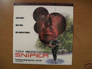 Sniper Laserdisc LD Tom Berenger MINT