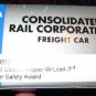 K-Line K621-9012 Conrail Classic Hopper Safety Award Freight Train