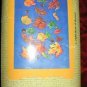 Evergreen Silk Reflections Flag Falling Leaves 29x43