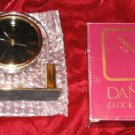 GOLD Plated Danbury Mantle Clock German Movement Quartz GOLD Plated Danbury Mantle Clock German Movement Quartz