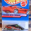 1998 Hot Wheels Techno Bits Series Shadow Jet II #689 Diecast Car
