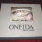 Vintage Oneida Fluted Silver Oval Bon Bon Tray NIB
