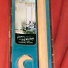 NEW 1.38"x48" Fluted Wood Pole Set Curtain Rod Decorative NEW 1.38"x48" Fluted Wood Pole Set Curtain Rod Decorative