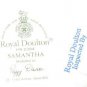 Royal Doulton China Figurine Samantha England HN3304