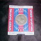 Nagano 98 Olympics General Mills Usa Speed Skating Coin Nagano 98 Olympics General Mills Usa Speed Skating Coin